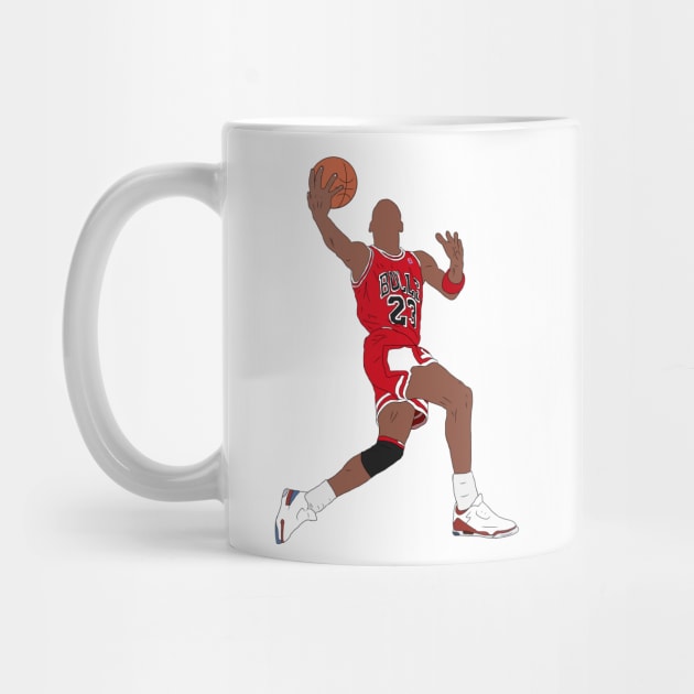 Michael Jordan Dunk by rattraptees